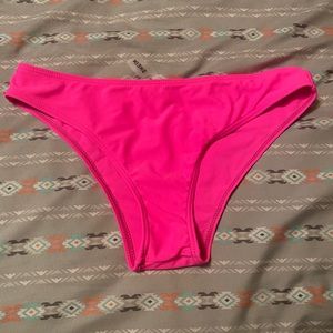 Hot Pink Bikini Bottoms! Brand New! Size Medium. Bought the wrong size!